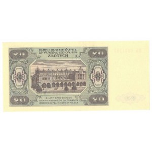 PRL, 20 złotych 1948 HK