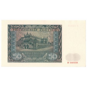 GG, 50 złotych 1941 B