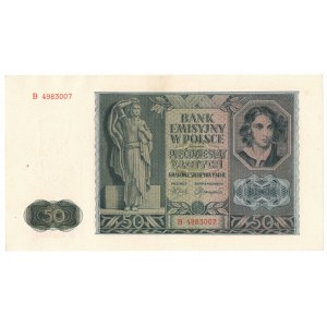 GG, 50 złotych 1941 B