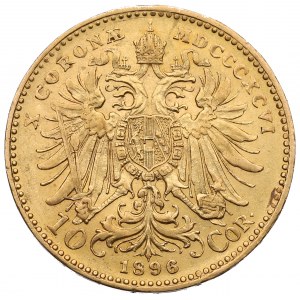 Austro-Hungary, 10 coron 1896