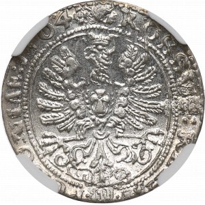Sigismund III, Groschen 1604, Cracow - NGC MS64