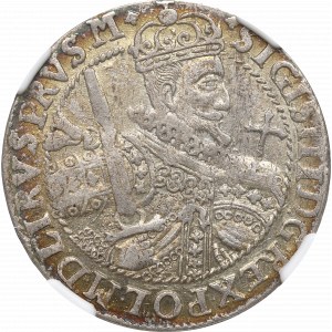 Sigismund III Vasa, Ort 1622, Bromberg - NGC MS63