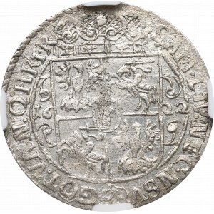 Zygmunt III Waza, Ort 1622, Bydgoszcz - OKAZOWY ex Pączkowski PRVS M NGC MS66