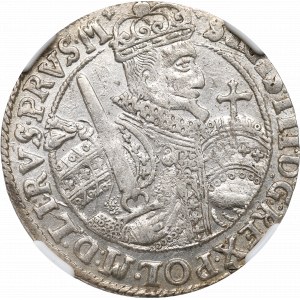 Zygmunt III Waza, Ort 1622, Bydgoszcz - ex Pączkowski PRVS M ILUSTROWANY NGC MS64