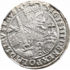 Sigismund III Vasa, Ort 1622, Bromberg - NGC MS64