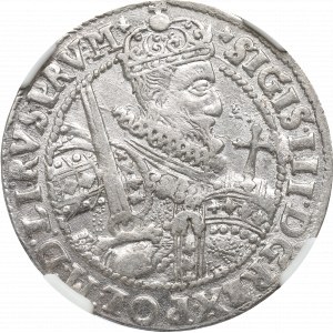 Sigismund III Vasa, Ort 1622, Bromberg - NGC MS60