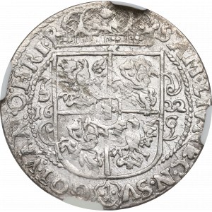 Sigismund III Vasa, Ort 1622, Bromberg - NGC MS60