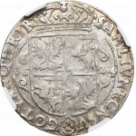 Sigismund III, 18 groschen 1624, Bromberg - NGC MS63