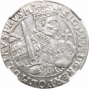 Sigismund III Vasa, Ort 1622, Bromberg - NGC MS62