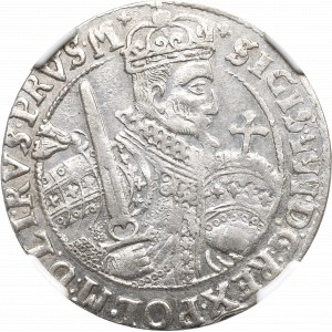 Zygmunt III Waza, Ort 1622, Bydgoszcz - ex Pączkowski PRVS M NGC MS62