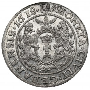 Sigismund III, 18 groschen 1618, Danzig