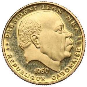 Gabun, 25 Franken 1960 - Proof