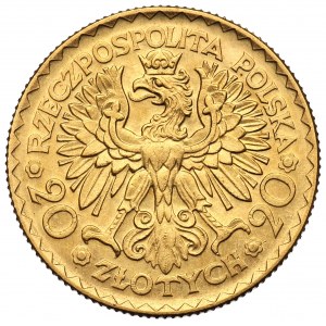 II RP, 20 złotych 1925, Chrobry