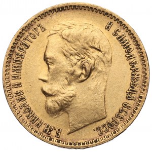 Russland, Nikolaus II., 5 Rubel 1901 ФЗ