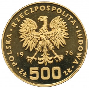 PRL, 500 złotych 1976 Kazimierz Pułaski