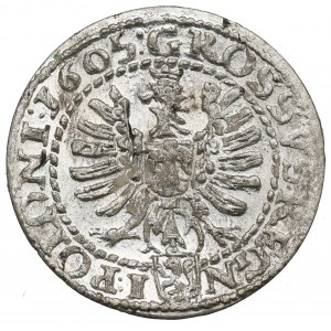 Sigismund III. Wasa, Grosz 1605, Krakau - unbeschrieben