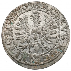 Zygmunt III Waza, Grosz 1605, Kraków - nieopisany