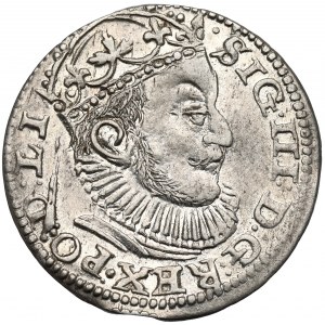 Sigismund III. Vasa, Trojak 1589, Riga - unbeschrieben
