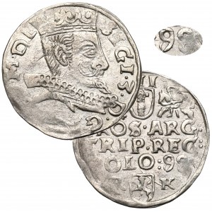 Sigismund III. Wasa, Trojak 1598, Wschowa - UNKORRIGIERTER ABSCHNITT 8/98