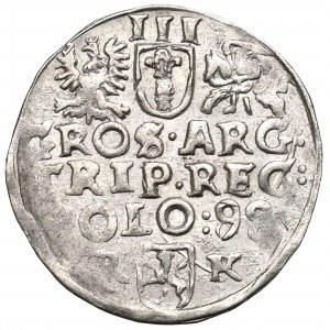 Sigismund III. Wasa, Trojak 1598, Wschowa - UNKORRIGIERTER ABSCHNITT 8/98