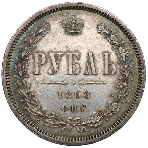 Russland, Alexander II, Rubel 1868 HI