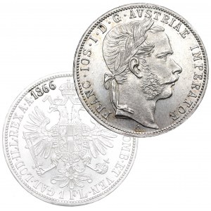 Österreich-Ungarn, Franz Joseph, 1 Gulden 1866