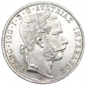 Austria, Franz Joseph, 1 florin 1866