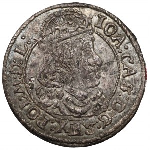 Johannes II. Kasimir, Trojak 1652, Vilnius - RARE / UNCLEAN