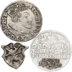 Sigismund III, 3 groschen 1590, Olcusia