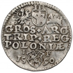 Sigismund III, 3 groschen 1590, Olcusia