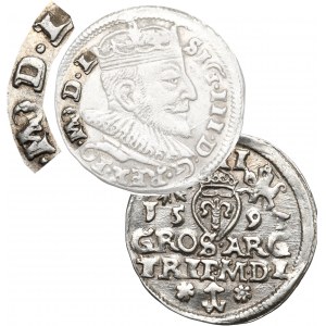 Sigismund III, 3 groschen 1593, Vilnius