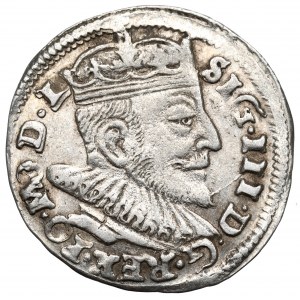 Sigismund III. Vasa, Trojak 1593, Vilnius - MODL - selten