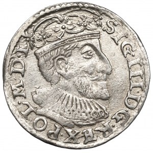 Zygmunt III Waza, Trojak 1592, Olkusz - rzadszy