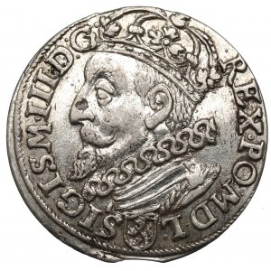 Sigismund III. Vasa, Trojak 1600, Krakau - gemünzt