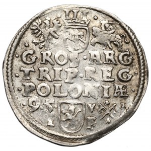 Sigismund III, 3 groschen 1595, Posen