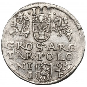 Sigismund III. Vasa, Trojak 1595, Olkusz - selten