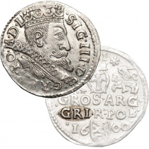 Sigismund III, 3 groschen 1600, Bromberg