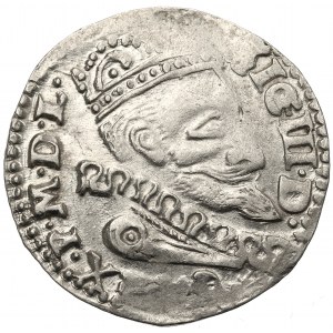 Sigismund III. Vasa, Trojak 1601, Lublin - ERWÄHNLICH / RAR