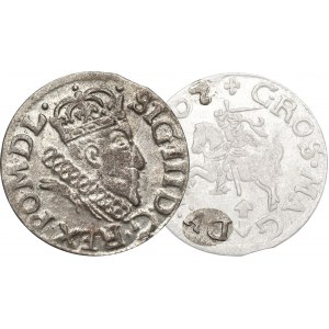 Sigismund III Vasa, 1607 Pfennig, Vilnius - MINT / RARE