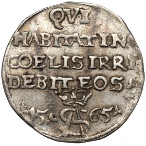 Sigismund II Augustus, Trojak 1565, Tykocin - SCHÖN und RAR