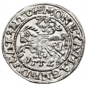 Sigismund II. Augustus, Halbergroschen 1552, Wilna - LI/LITVA