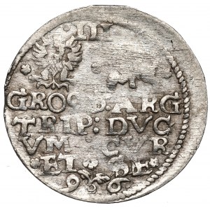 Duchy of Courland, 3 groschen 1596, Mitau