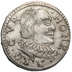 Kurlandia, Wilhelm Kettler, Trojak 1598, Mitawa - MENNICZY