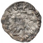 Casimir III the Great, Denarius without date, POZNAŃ - RARE