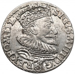 Zygmunt III Waza, Trojak 1594, Malbork - nieopisany