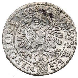 Sigismund III. Wasa, Grosz 1606, Krakau