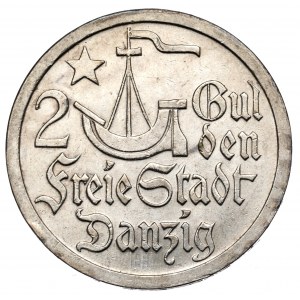 Freie Stadt Danzig, 2 Gulden 1923