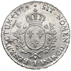 Frankreich, Ludwig XVI., Ecu 1784, Limoges