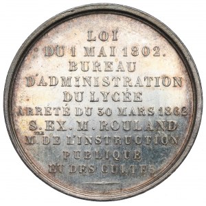 France, Napoleon III, Medal 1862