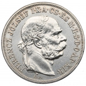 Ungarn, Franz Joseph, 5 Kronen 1909